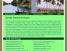 Tablet Screenshot of keralatourismpackages.org